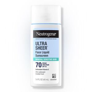 Neutrogena Ultra Sheer Face Liquid SPF 70 Mineral Sunscreen